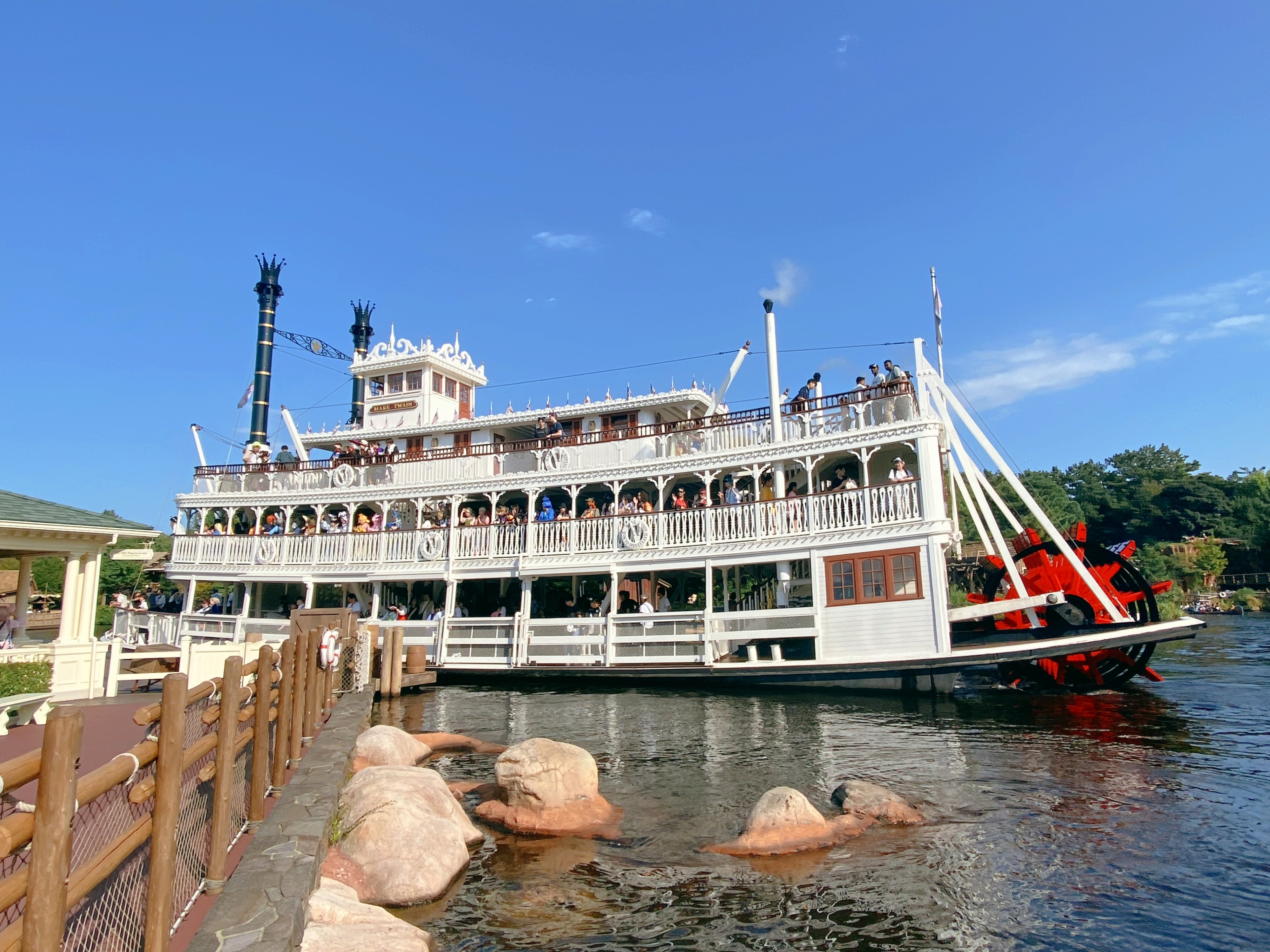 東京ディズニーシーの美しい風景