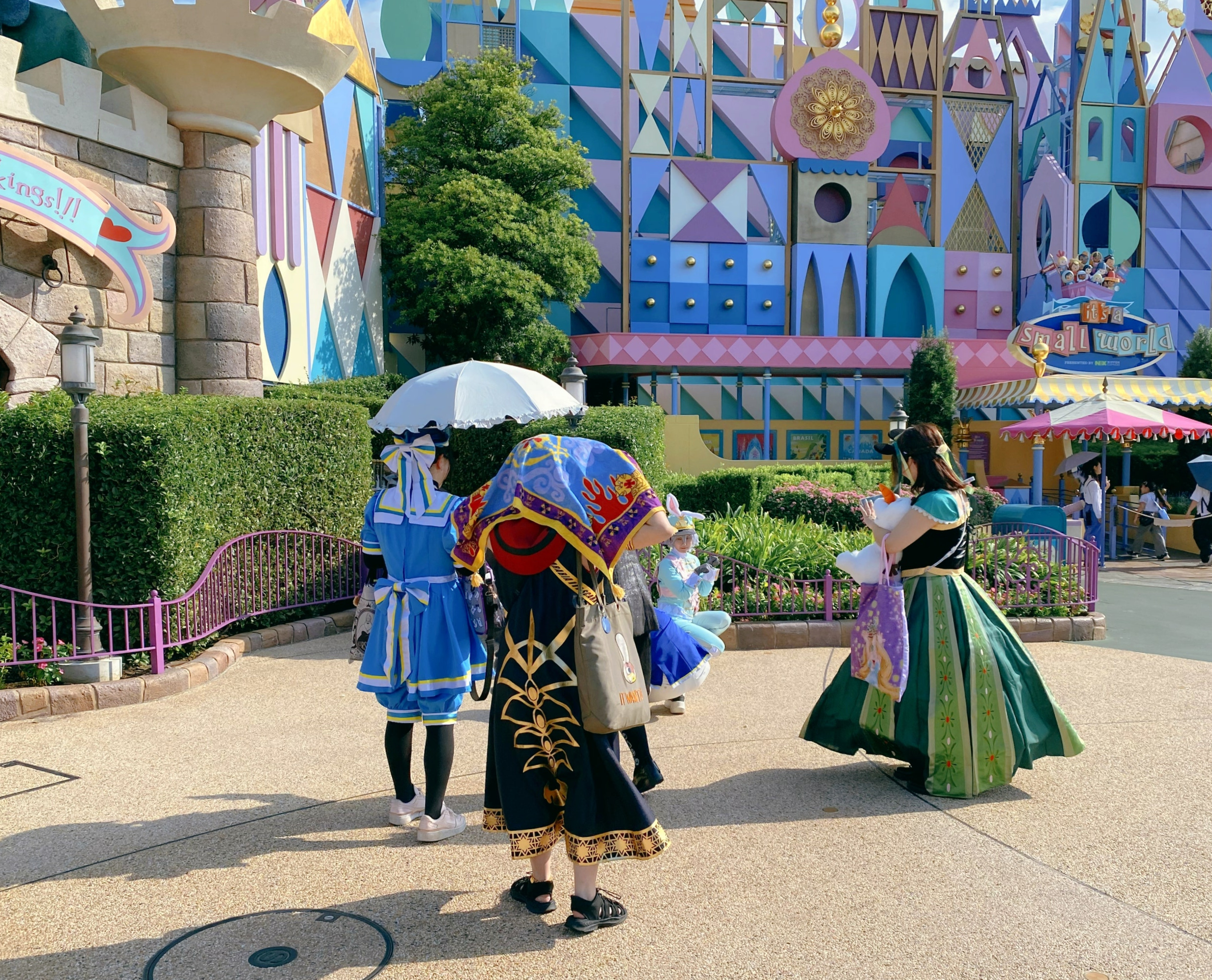 人気アトラクションの様子