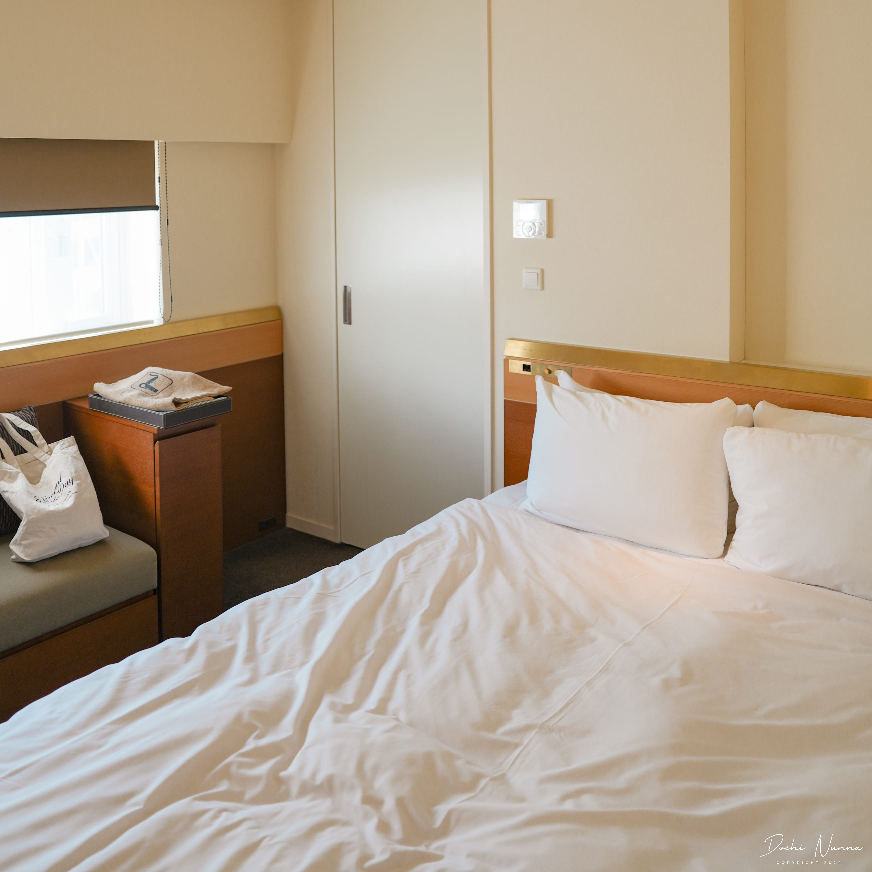 A modern hotel room in Shinjuku