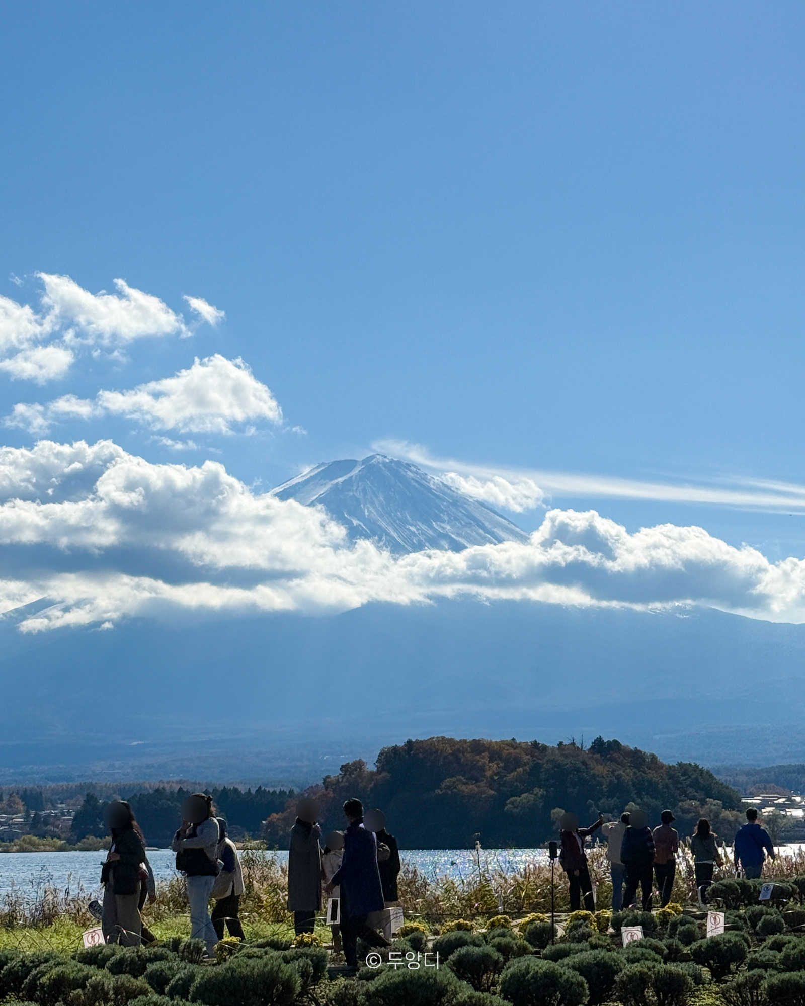 Lake Kawaguchi view