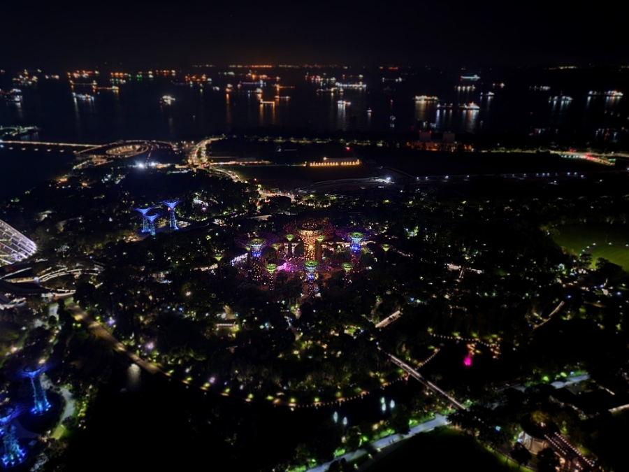 Night View Marina Bay