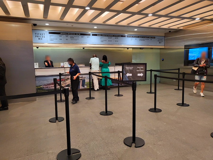 Escalator to SkyPark