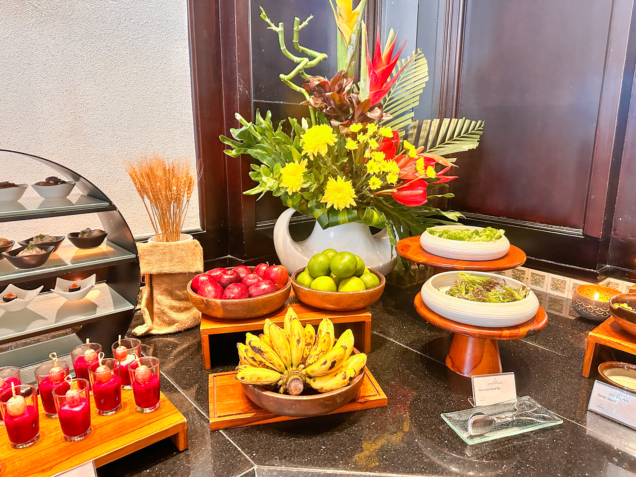 Club Lounge Breakfast Spread
