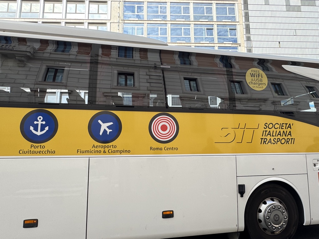 Rome Termini to Fiumicino Airport: SIT Bus Review & Booking Tips