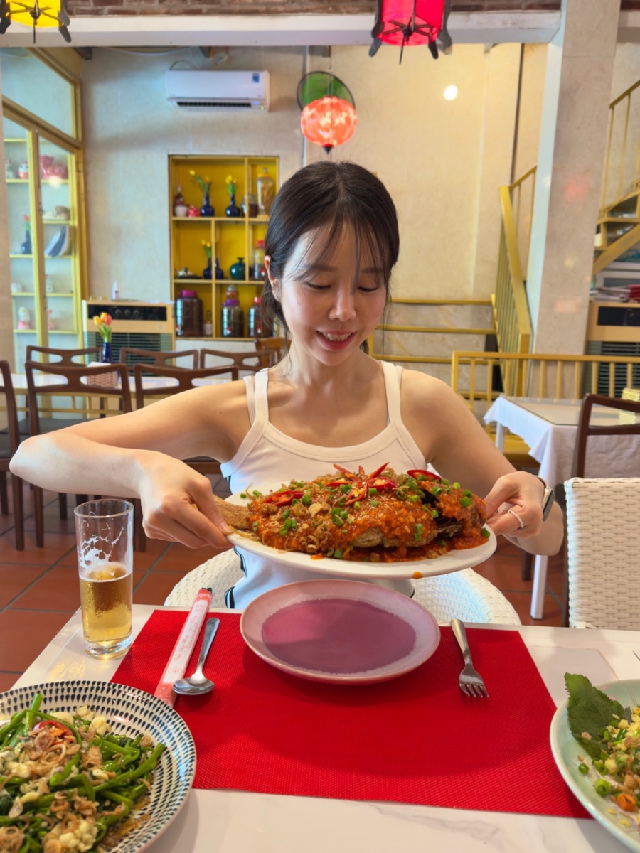 호이안 안방비치 맛집 내돈내산 탄팟 에어컨 식당 칠리도미 예약 추천