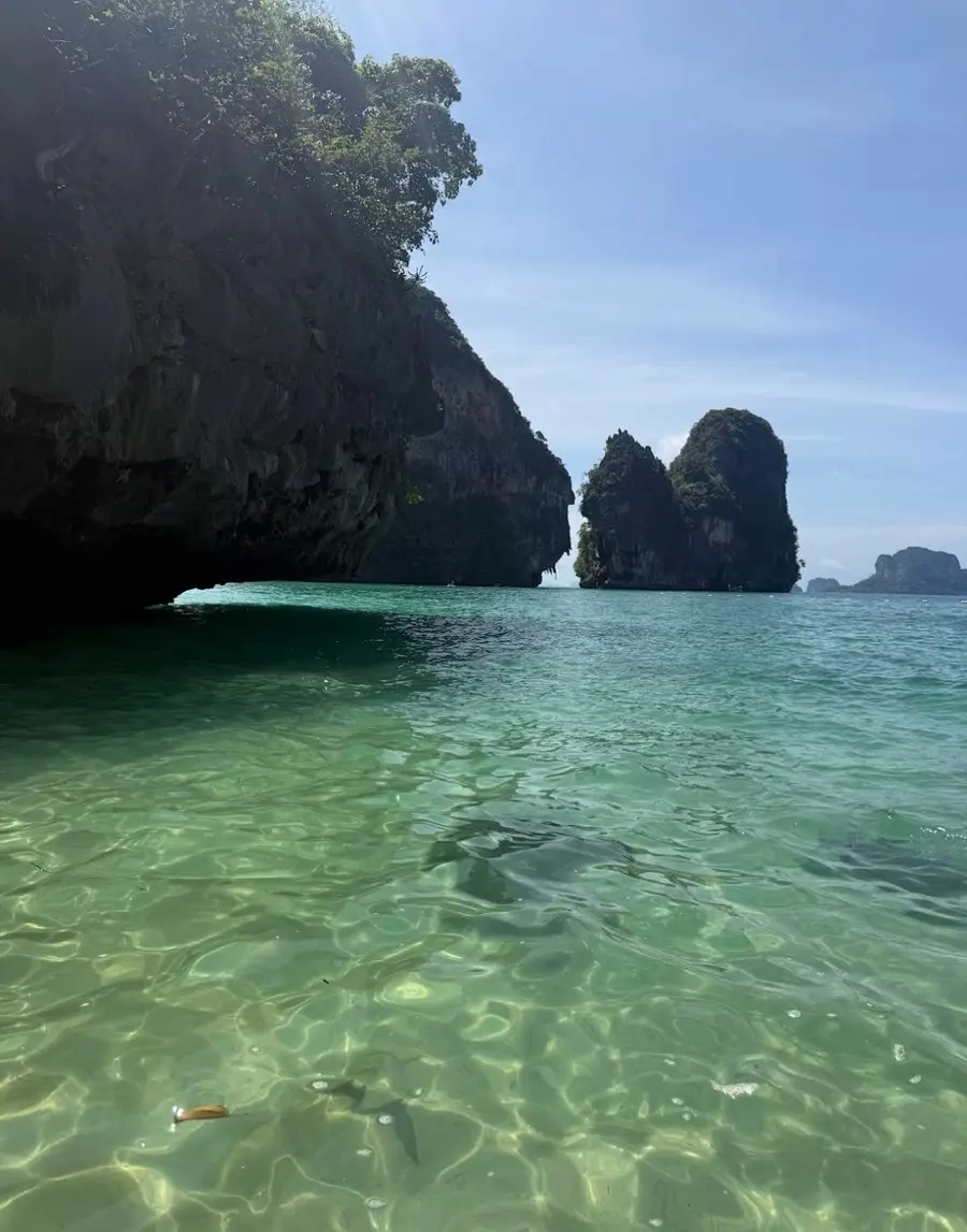 Sunny beach day in Krabi