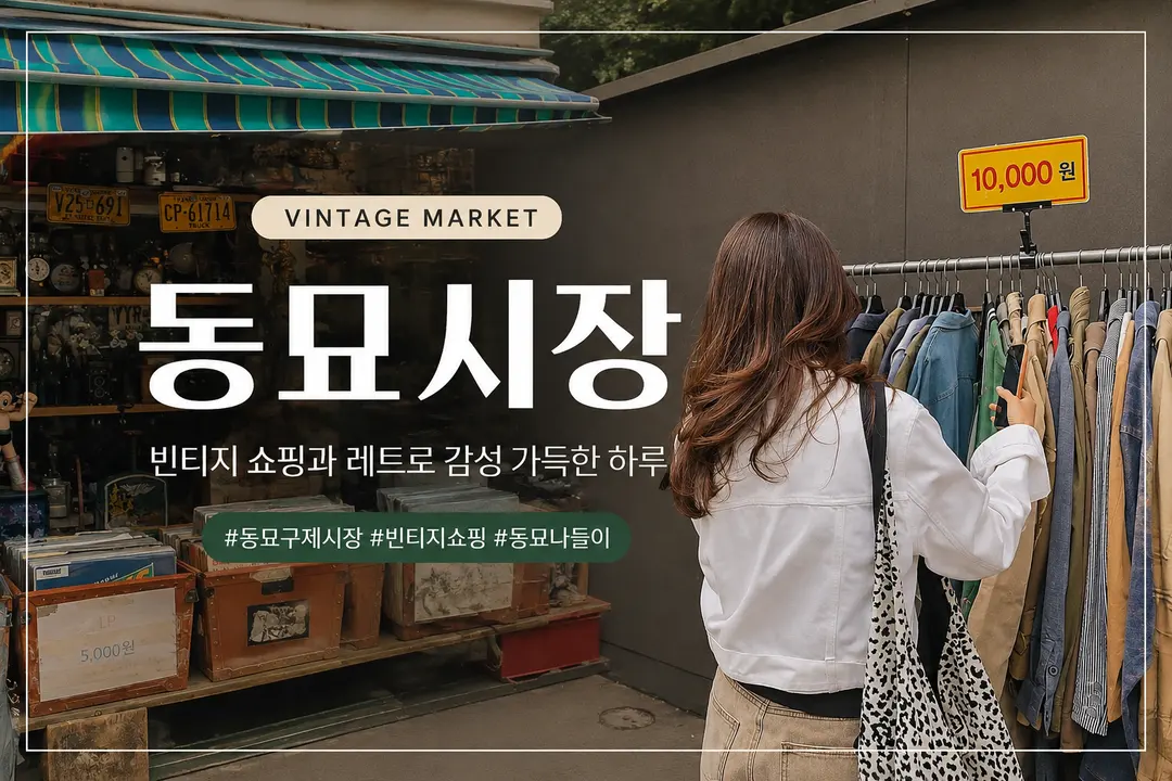 두 번 다녀온 서울 동묘시장 데이트 동묘구제시장 위치 맛집 주차