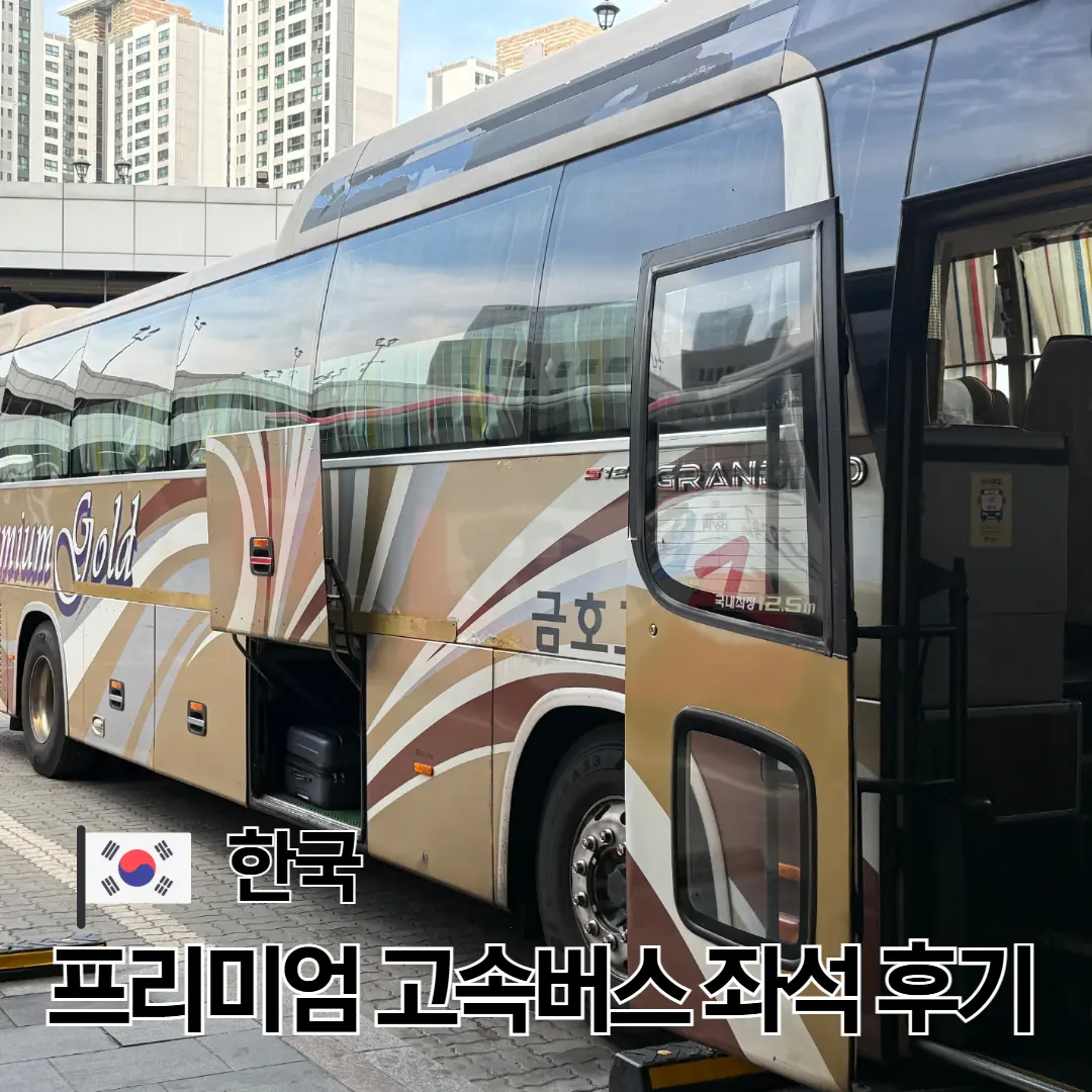 韓国プレミアム高速バス 2026｜快適な旅のための予約とおすすめ座席