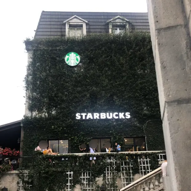 Starbucks at Ba Na Hills