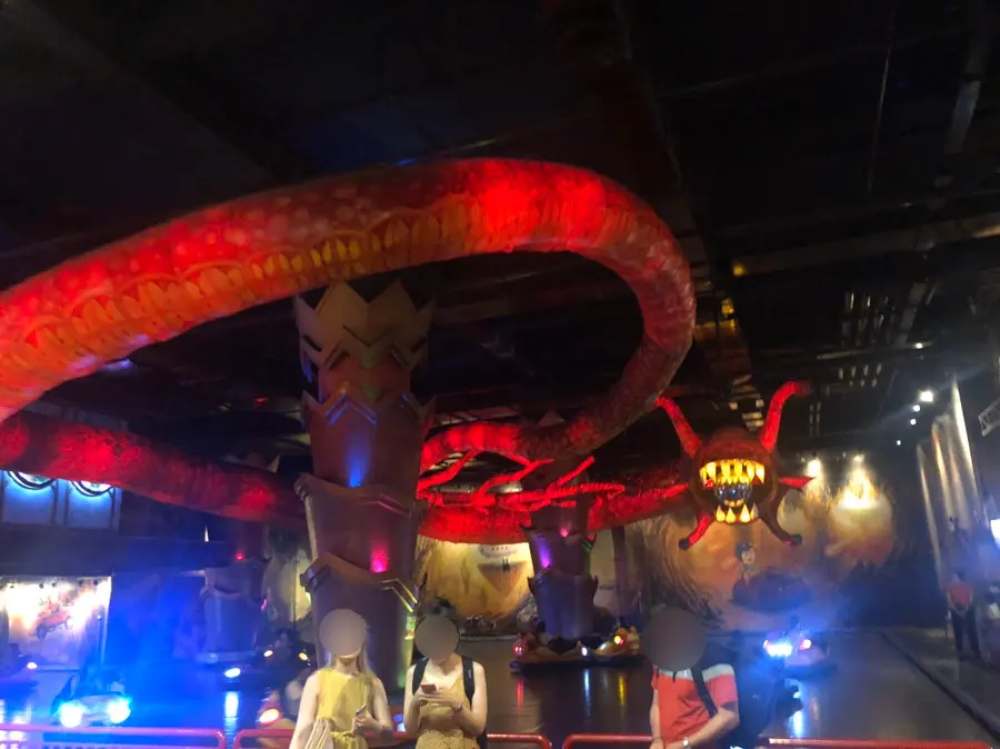 Drop tower ride inside Fantasy Park