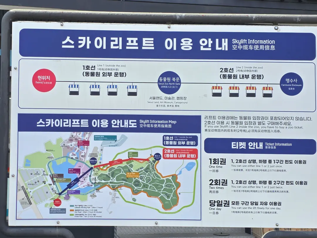 Sky Lift Map