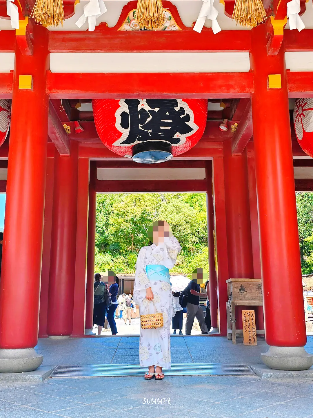 Dressed in Kimono