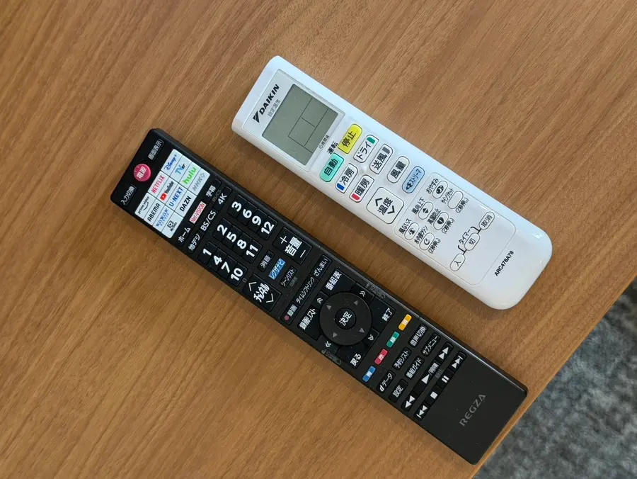 客室のテレビ