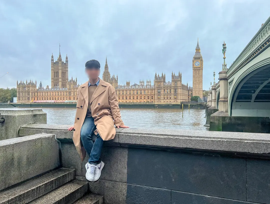 Sitting on the ledge