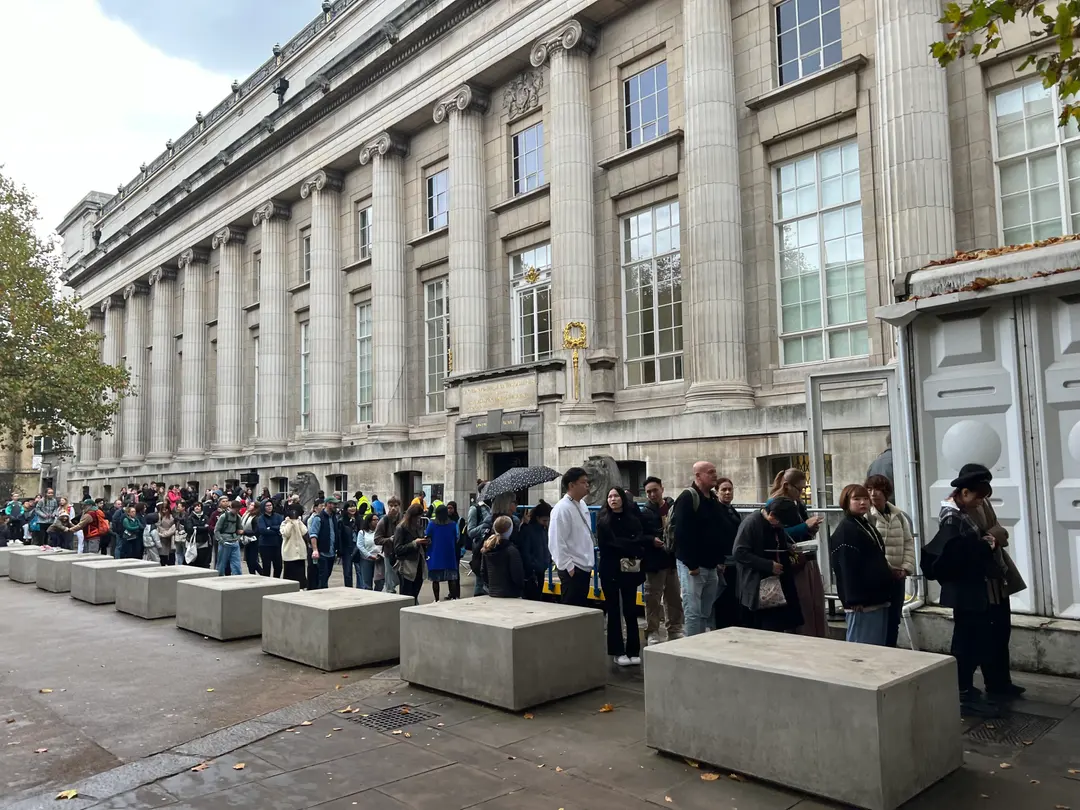 Queue Outside British Museum