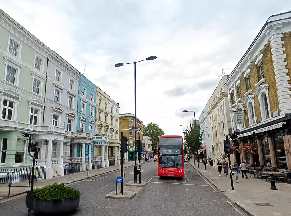 Portobello Road Market stalls