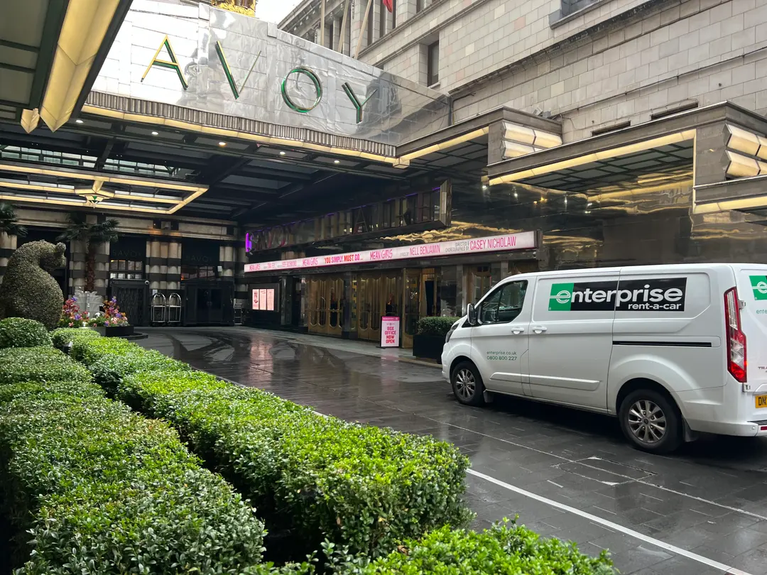 Entering the Savoy