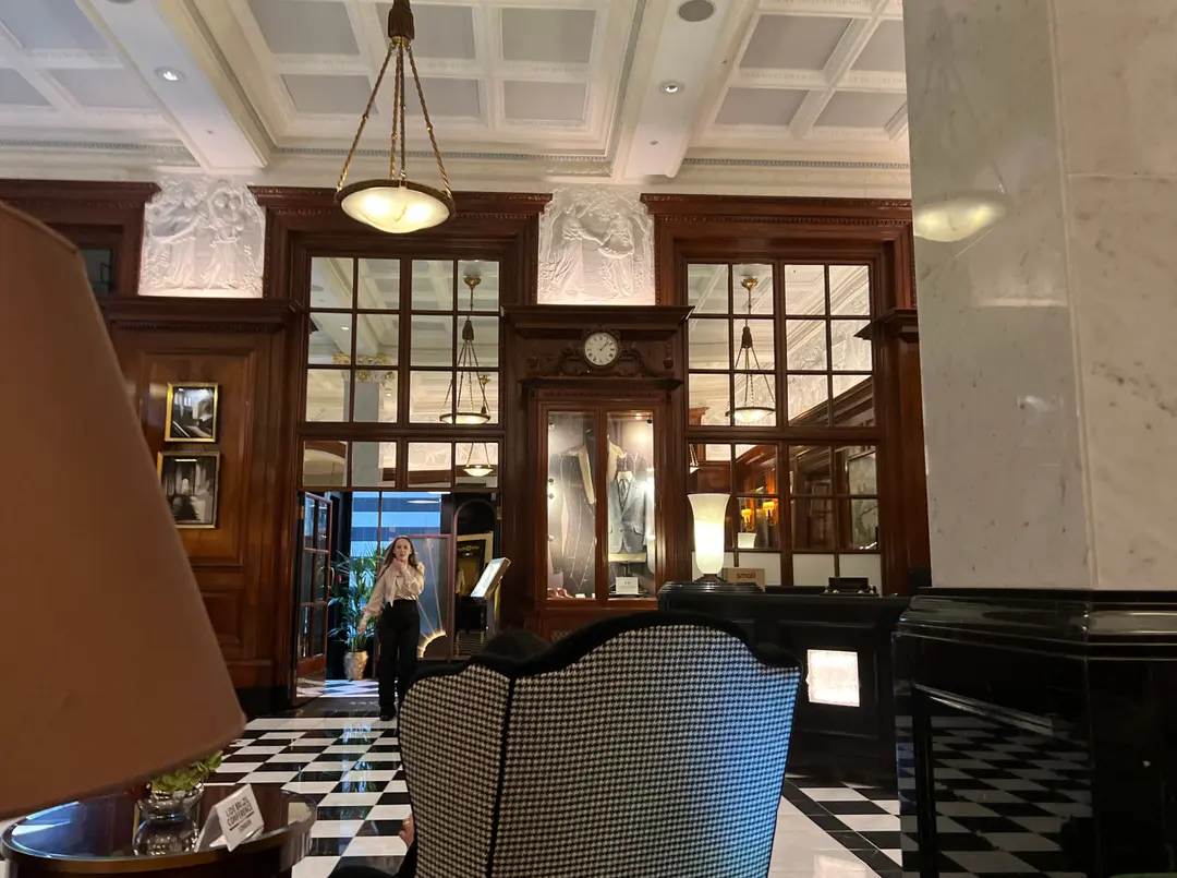 Savoy Hotel Lobby Seating