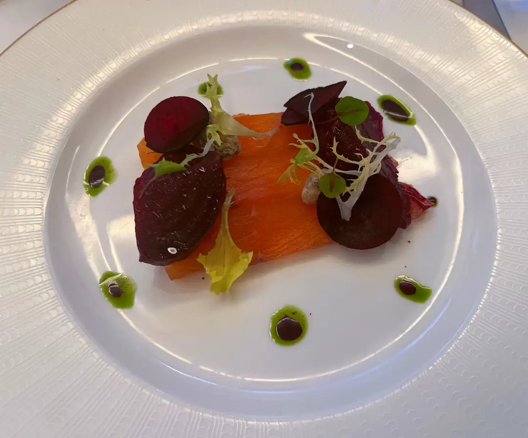 Smoked Salmon close up