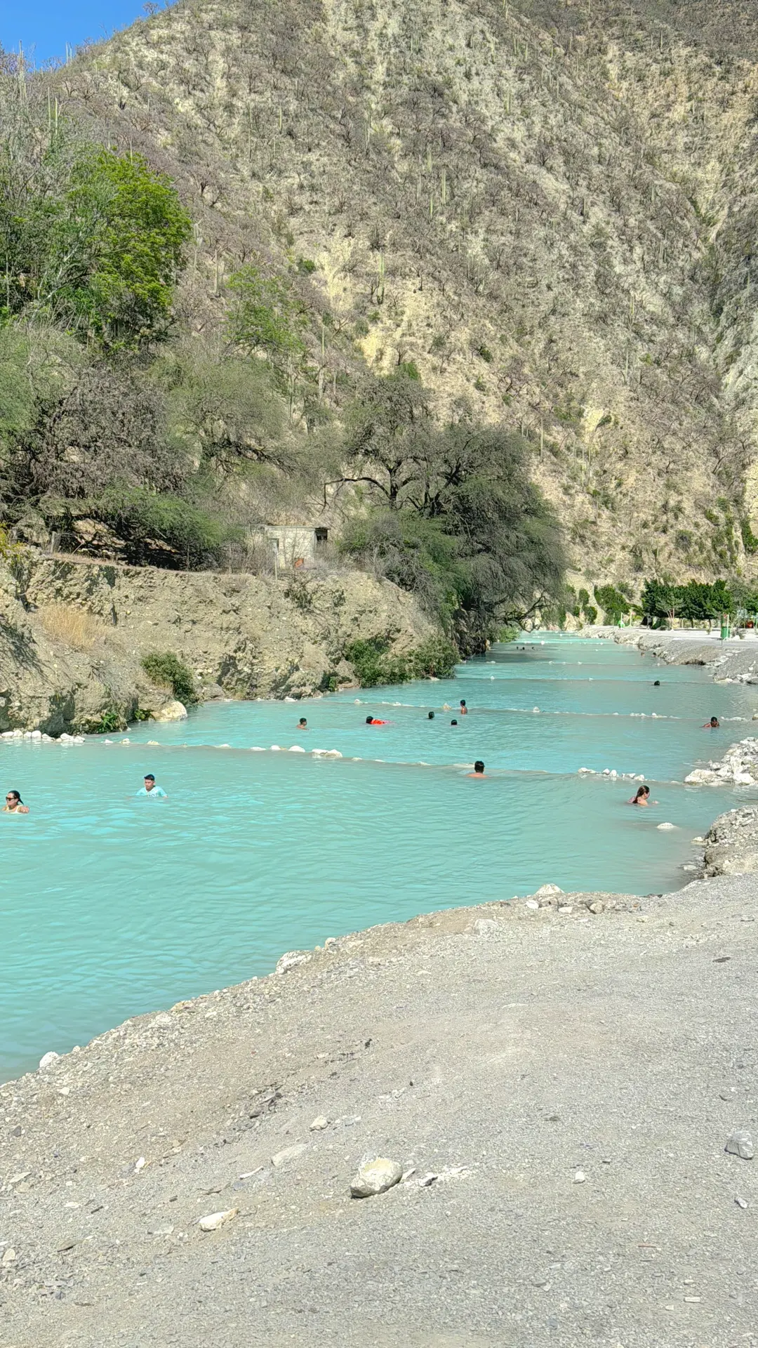 Turquoise river of Tolantongo
