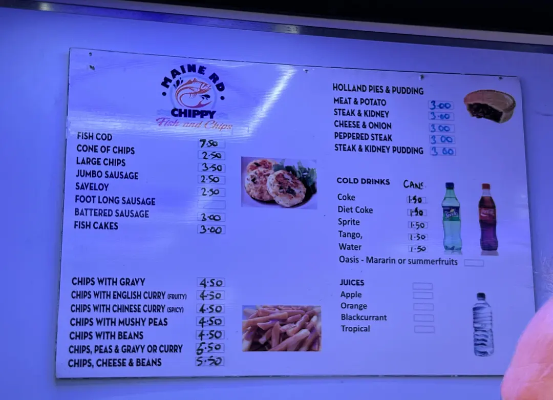 Chips with Curry Sauce