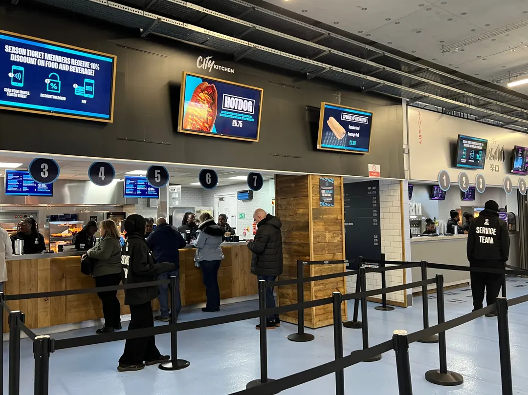 Stadium Food Counter