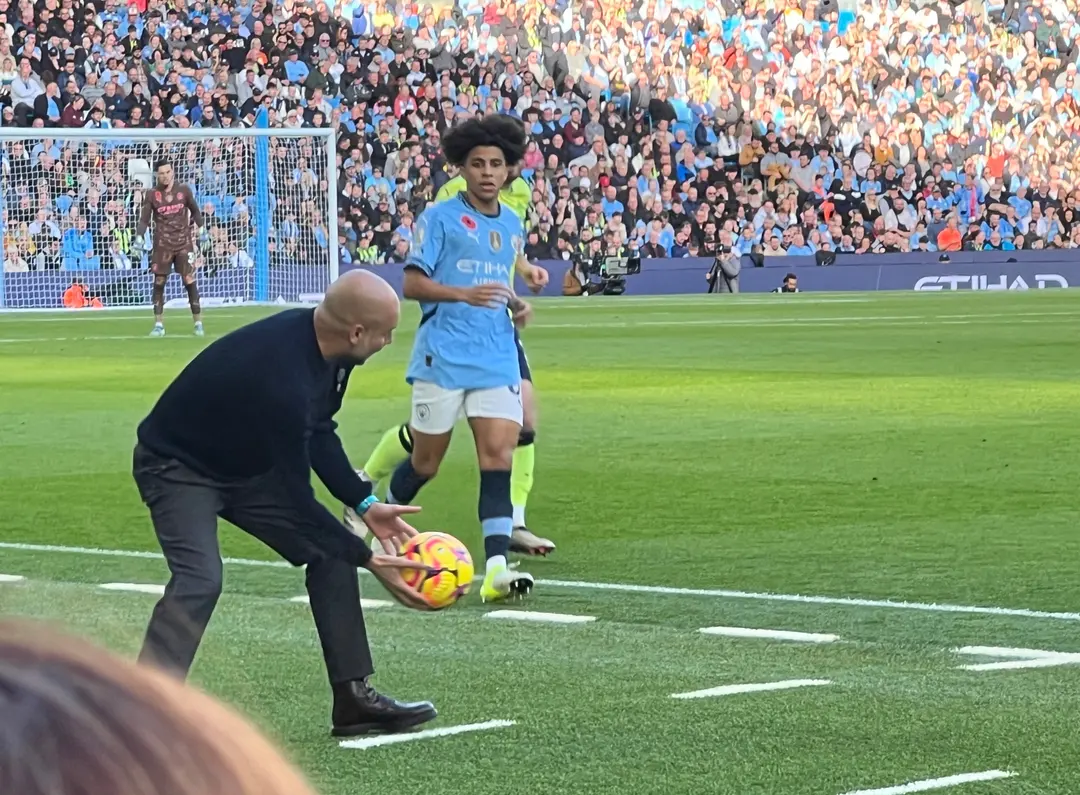 Pep Guardiola Close-up