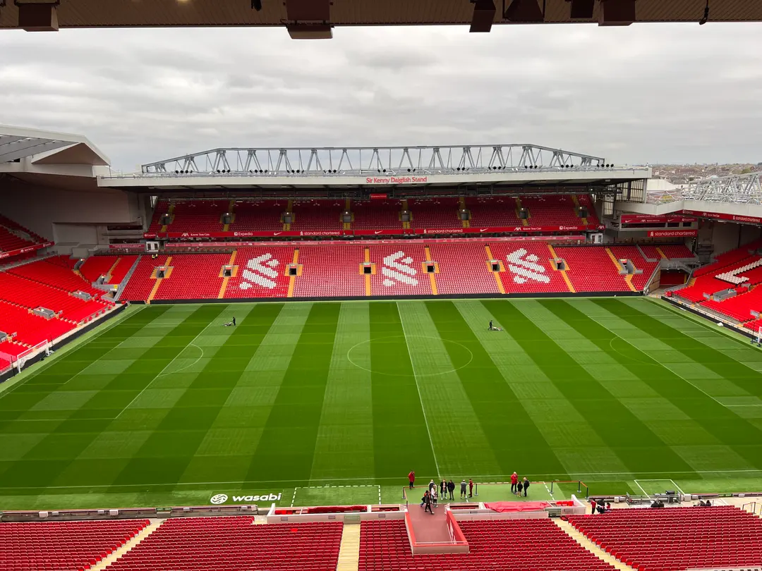 Anfield Pitch View