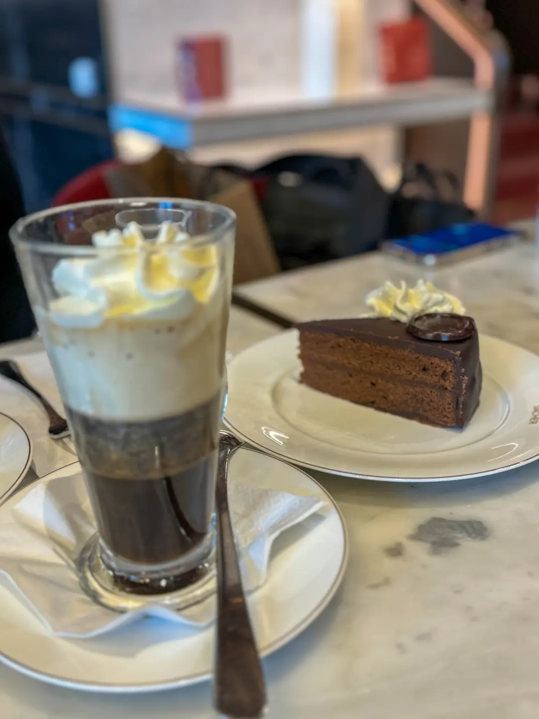 Sachertorte and Einspanner