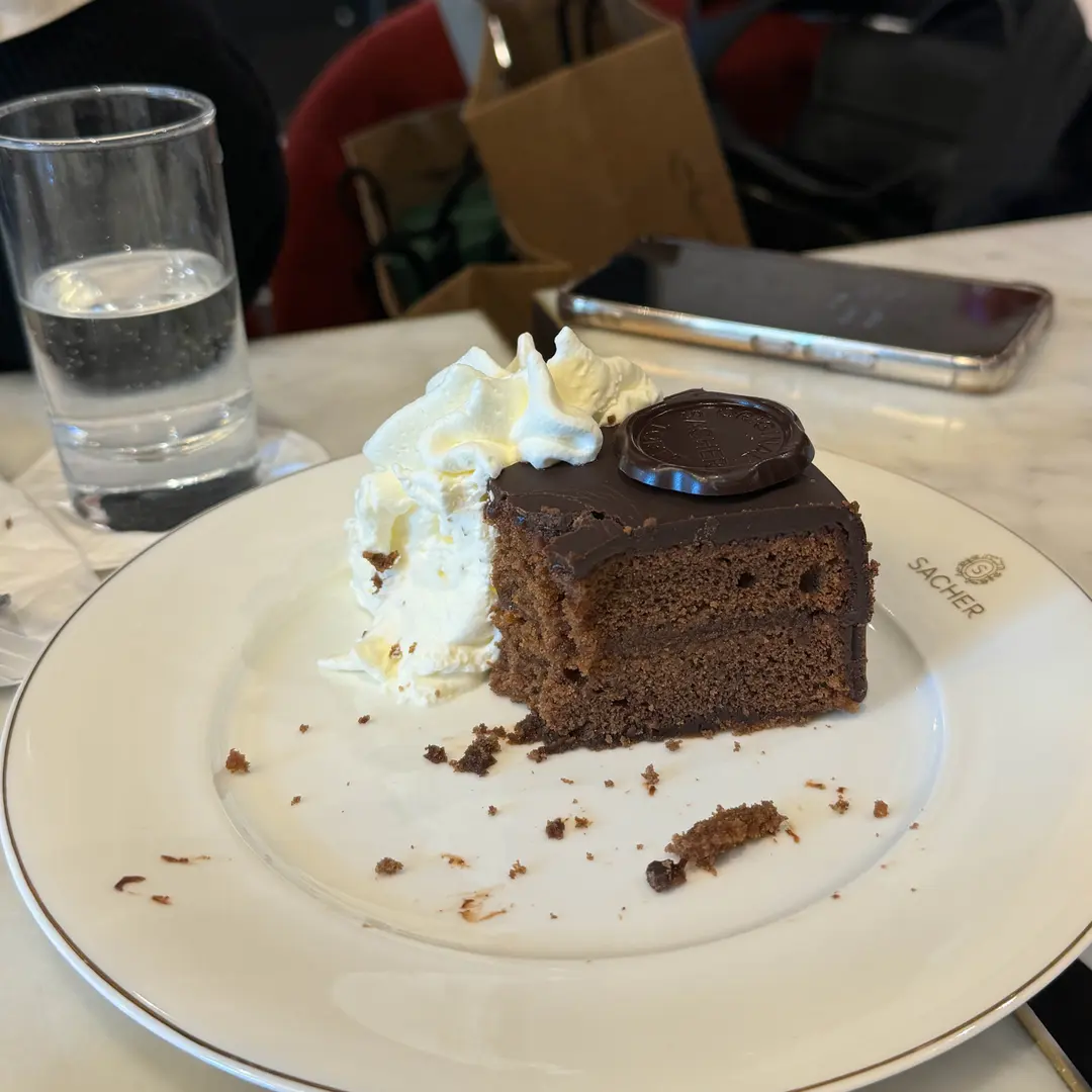 Leftover Sachertorte Cake