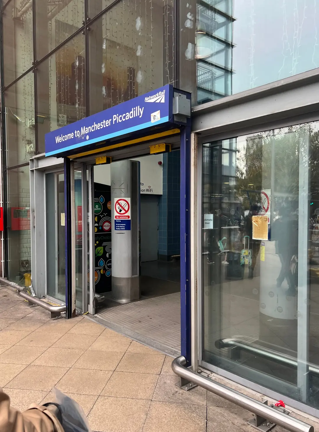 Manchester Piccadilly Station Entrance