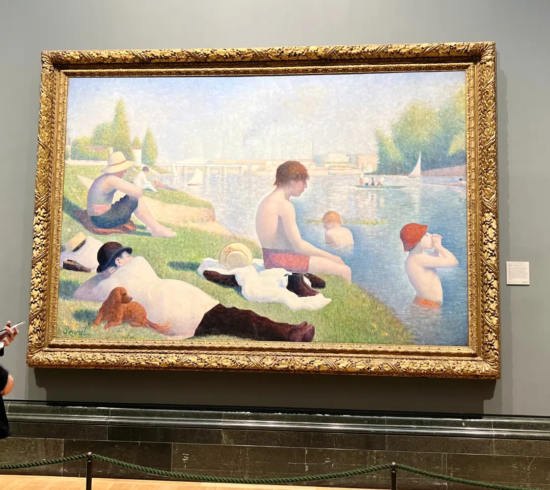 Georges Seurat Bathers at Asnieres