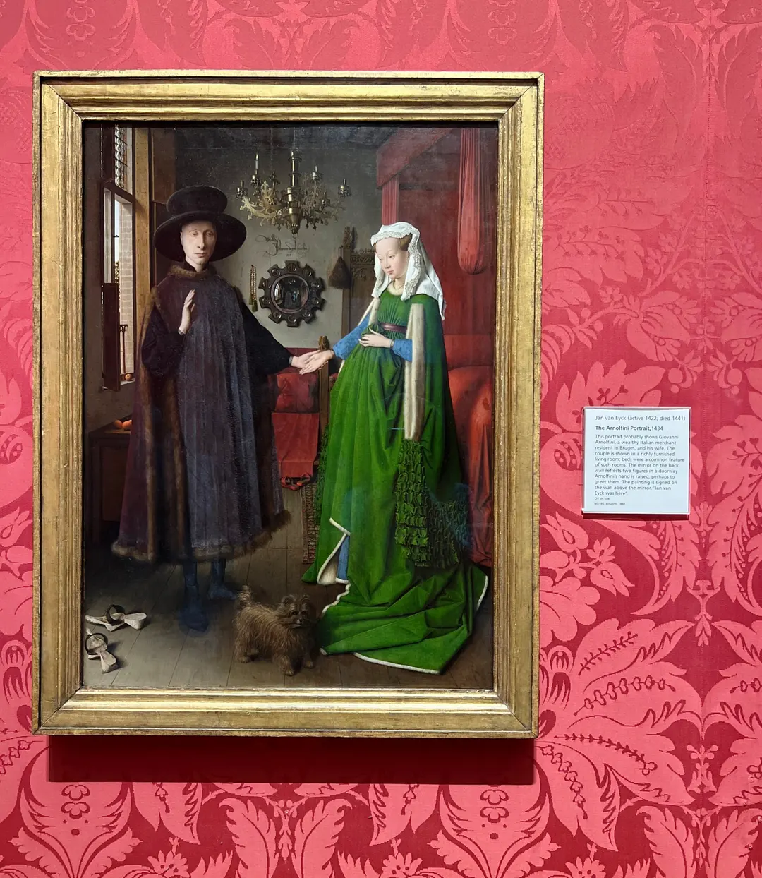 Jan van Eyck The Arnolfini Portrait