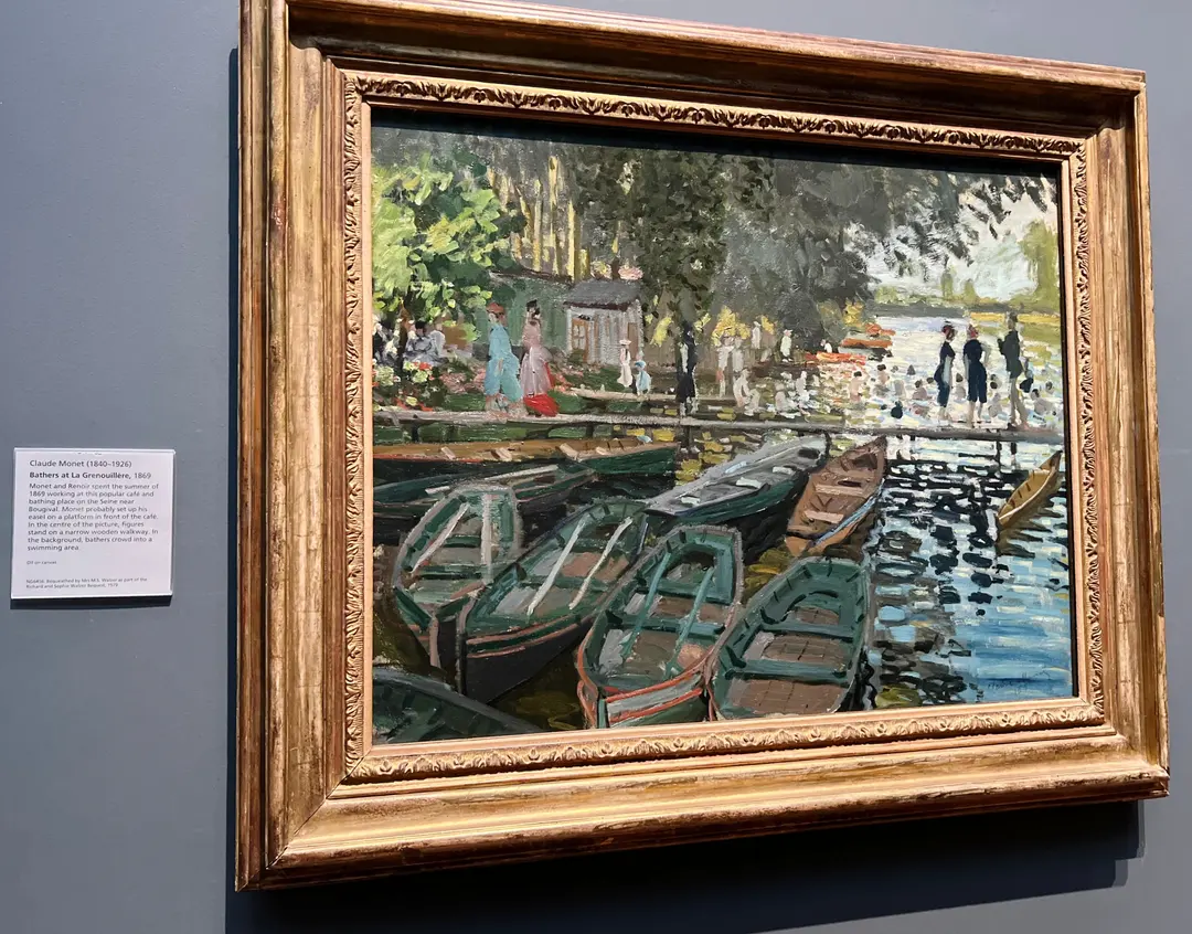 Monet Garden Painting