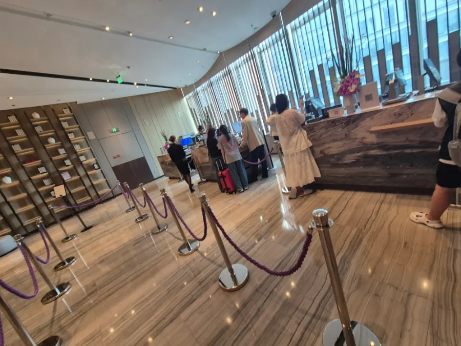 Check-in counter