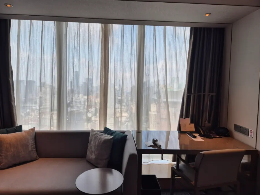 Oriental Pearl Tower View from Room