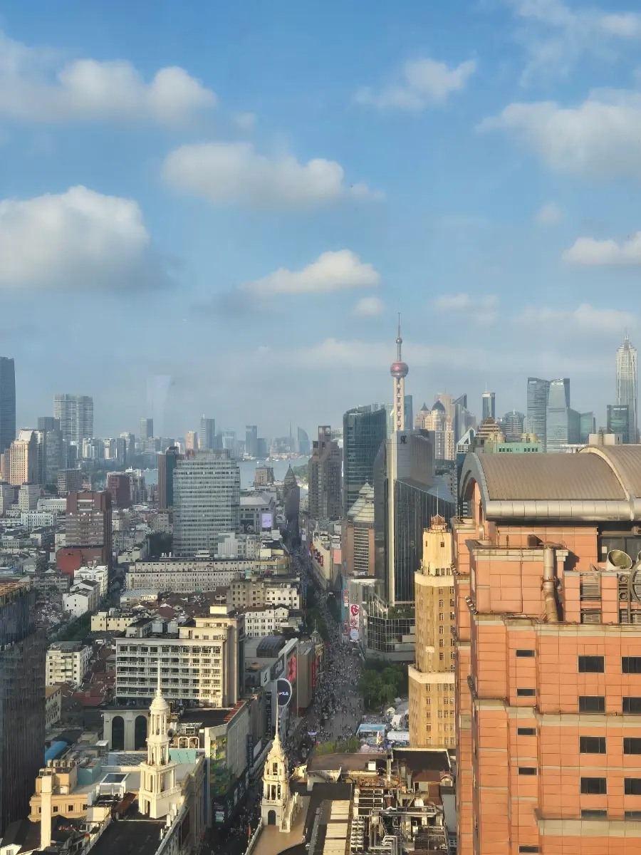 客室からの昼の景色