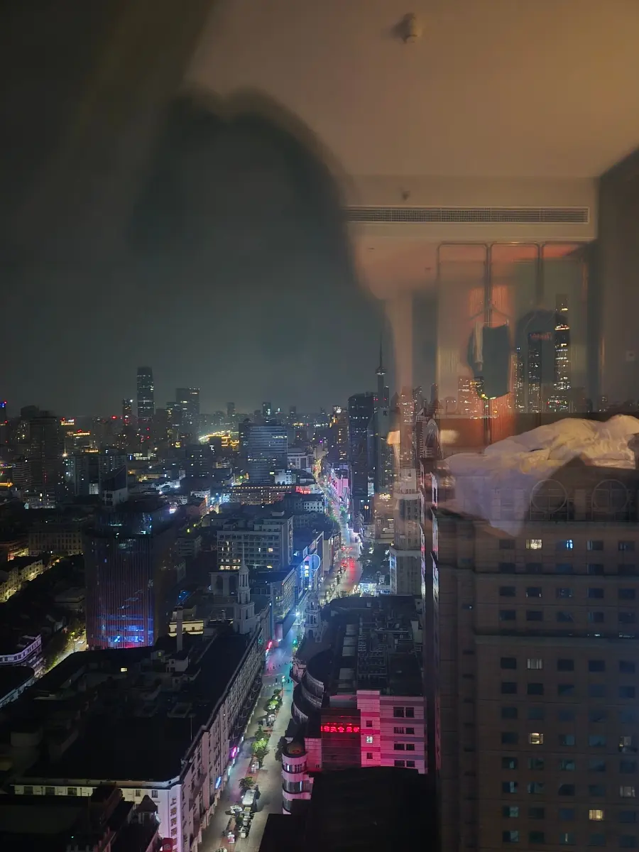 客室からの夜景