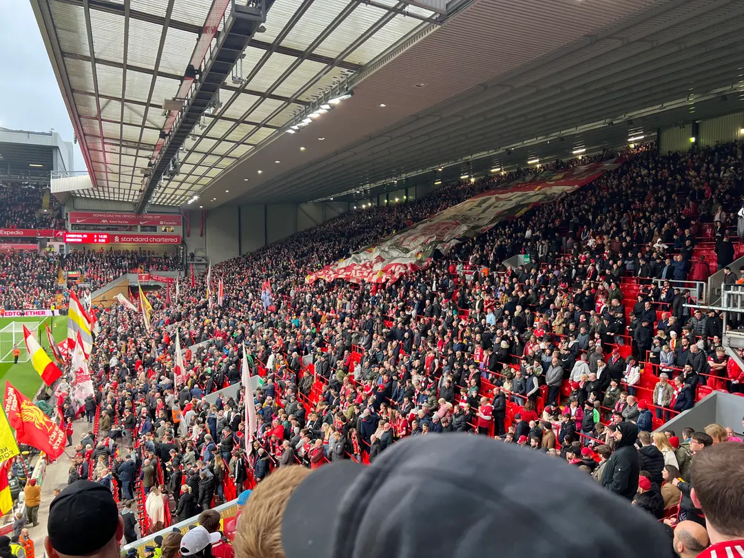 Anfield stadium atmosphere