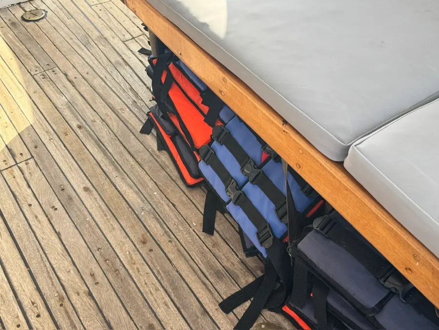 Life jackets on board