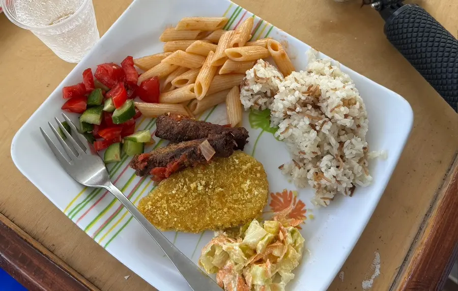 Plate of food
