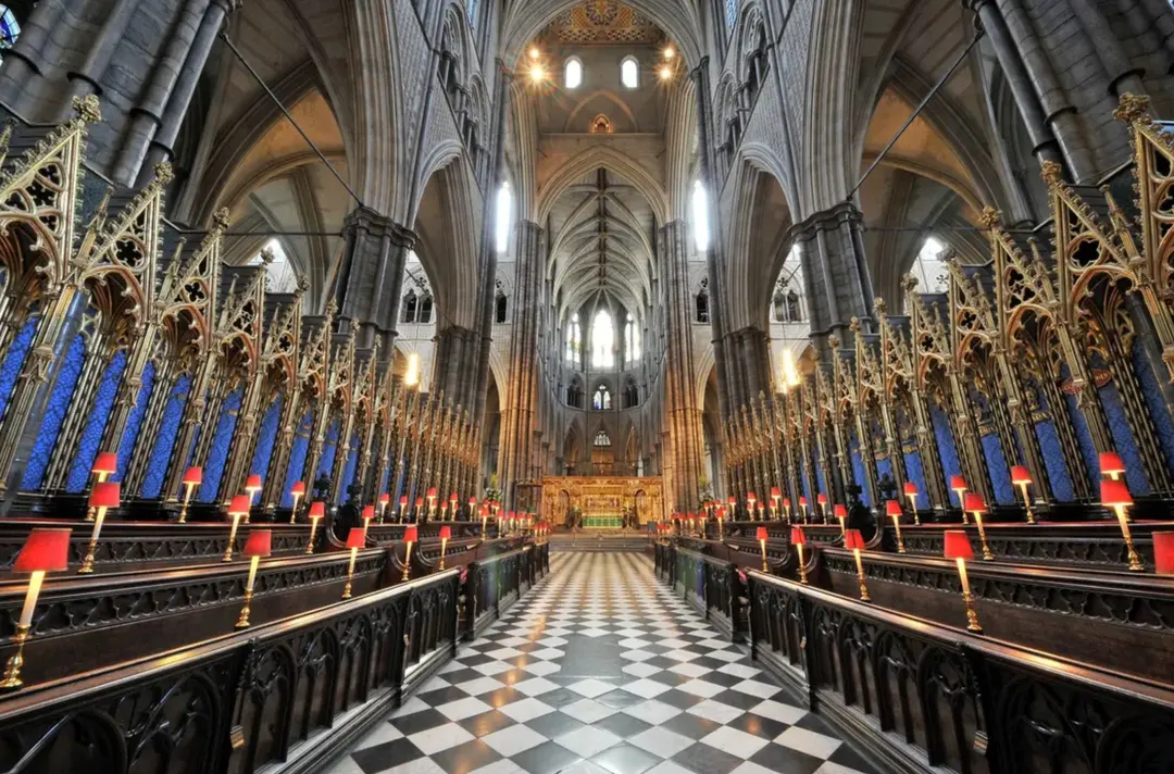 สถาปัตยกรรมด้านใน Westminster Abbey