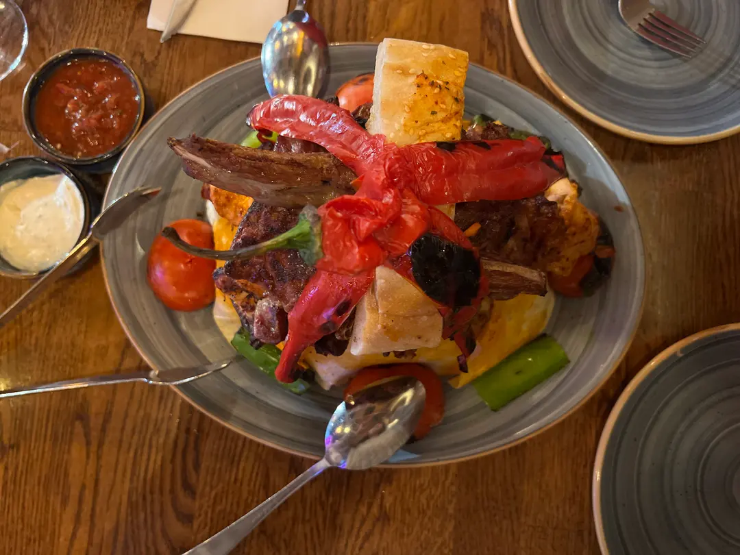 Huge portion