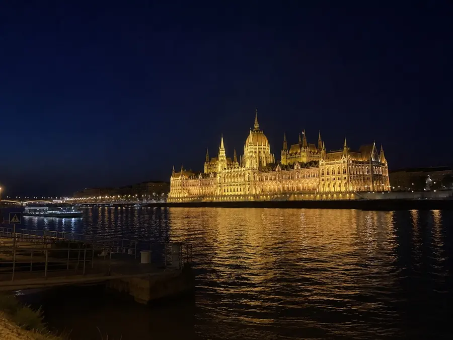 Danube River Night View