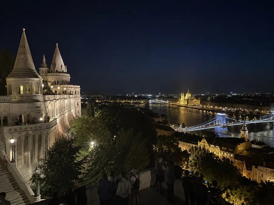 Budapest Parliament Night View