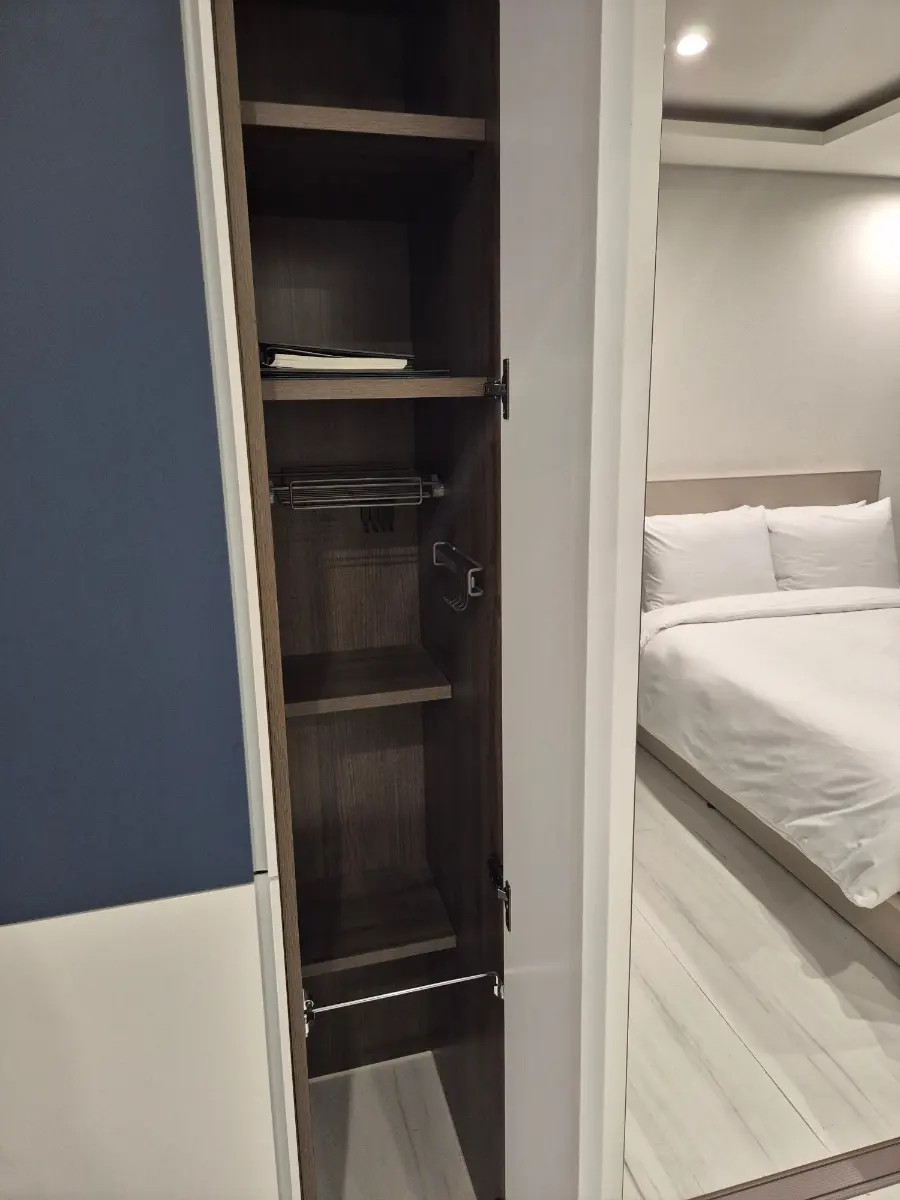 Spacious storage space