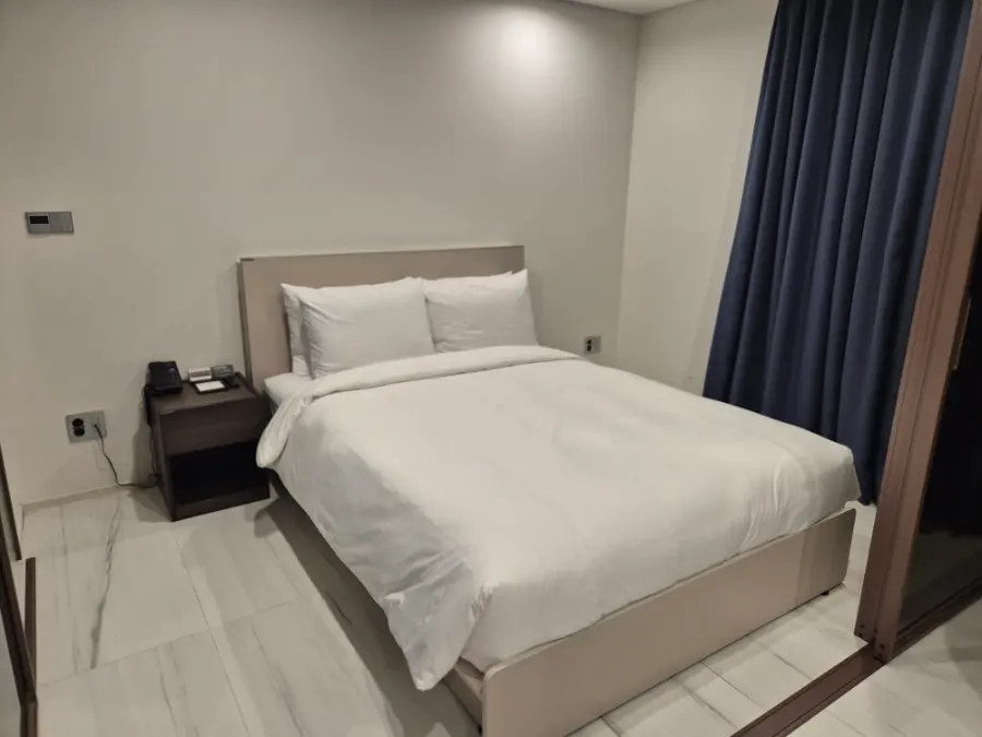 Queen-size bed