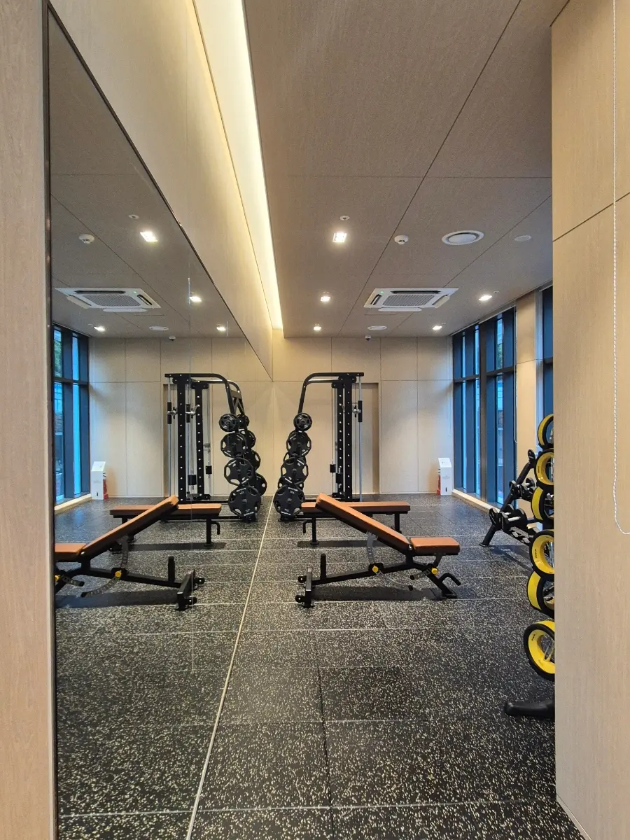 Free weights area