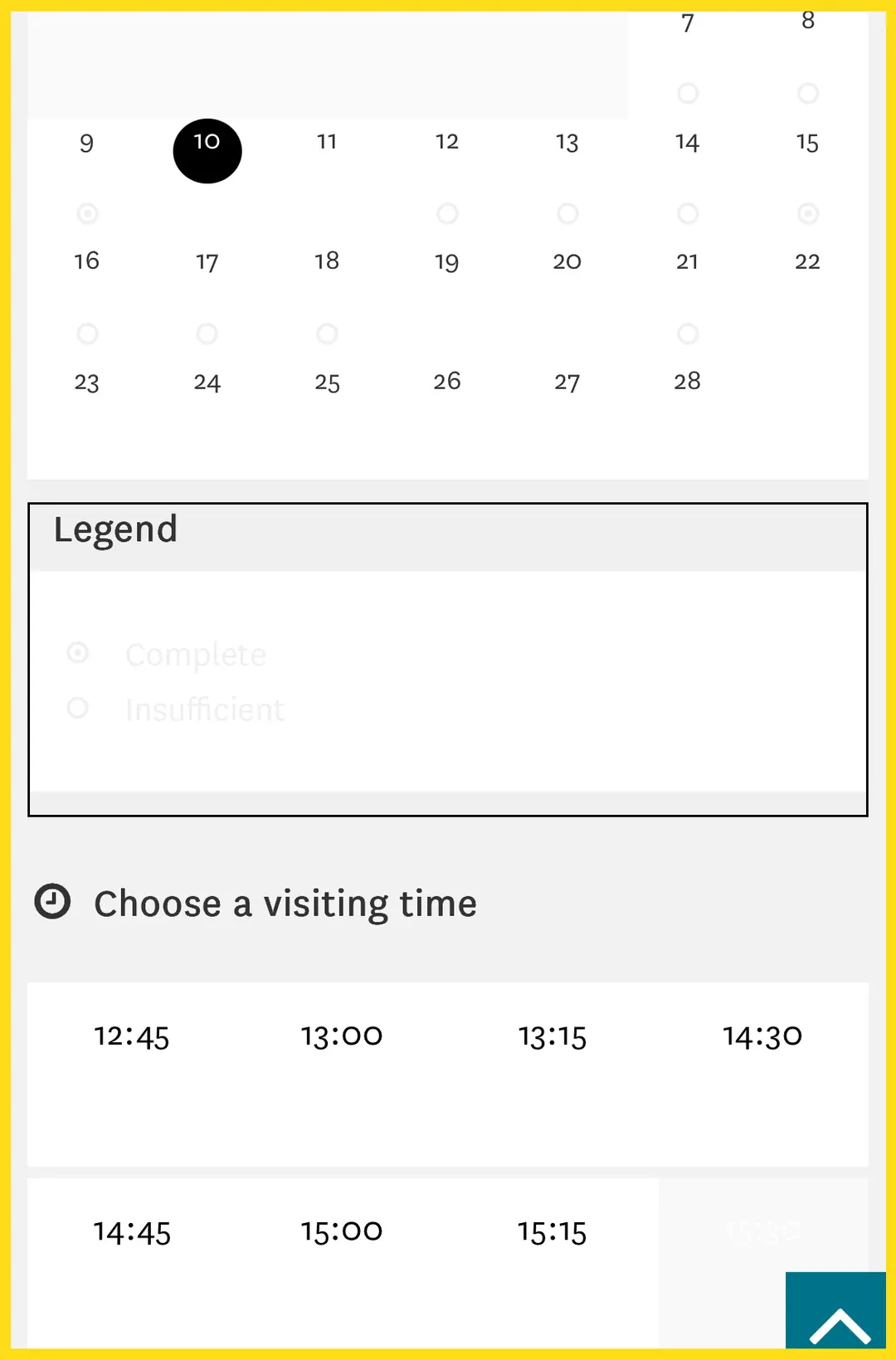 Tower Calendar Sold Out 2