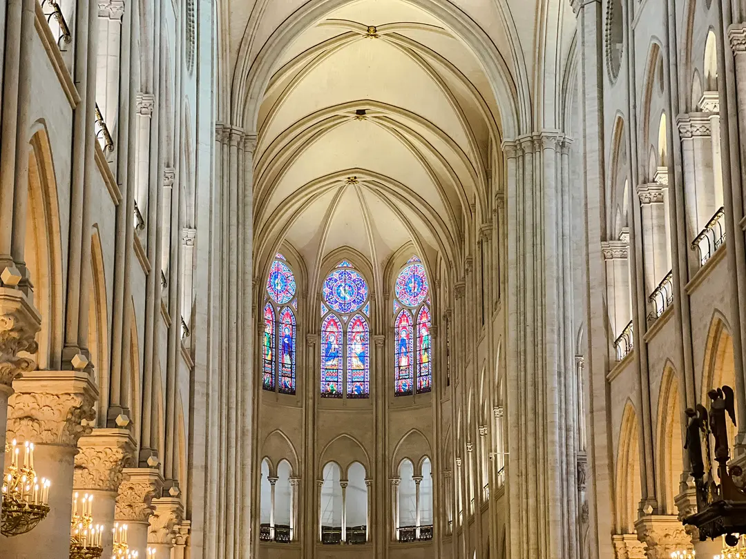 Notre-Dame Exterior Side View